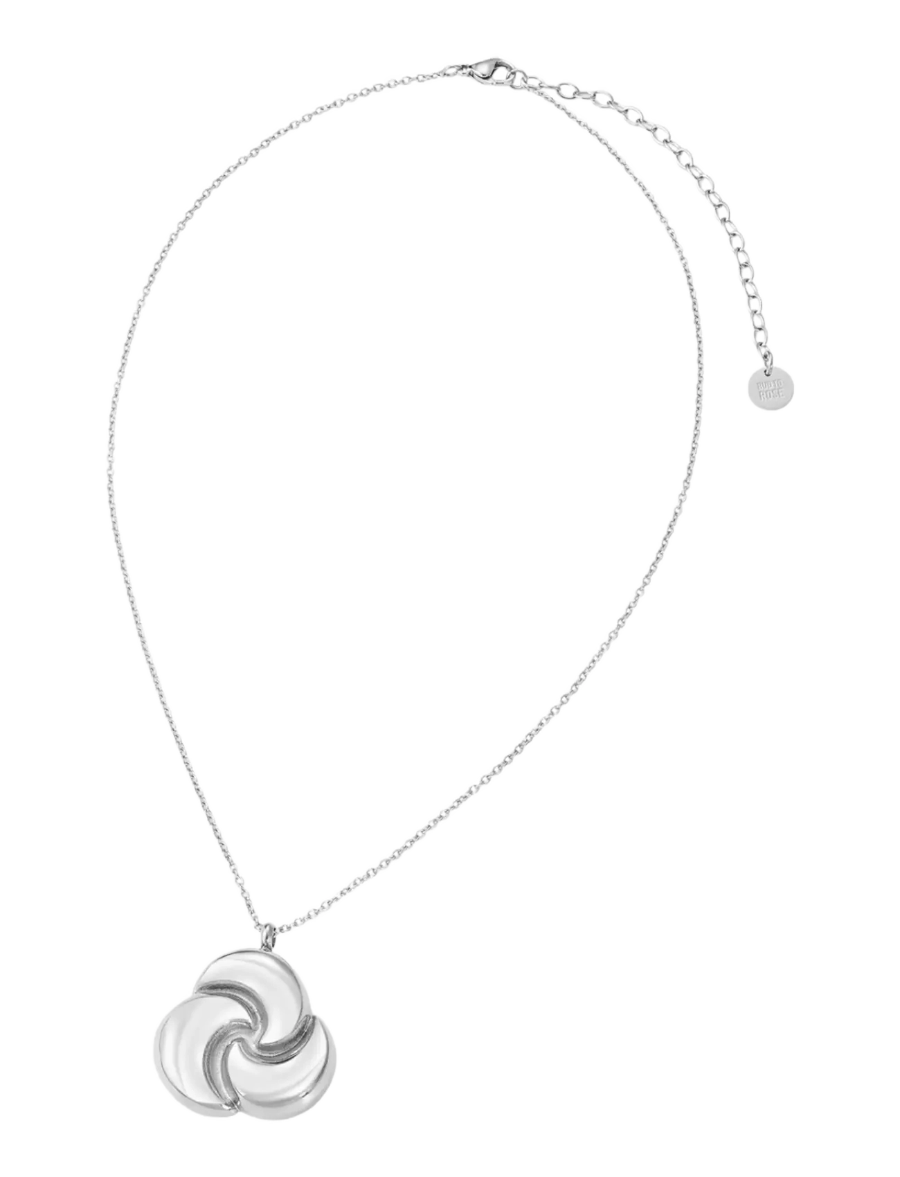 Bud To Rose - Luna Necklace Silver - statement-ketten - silver - 1