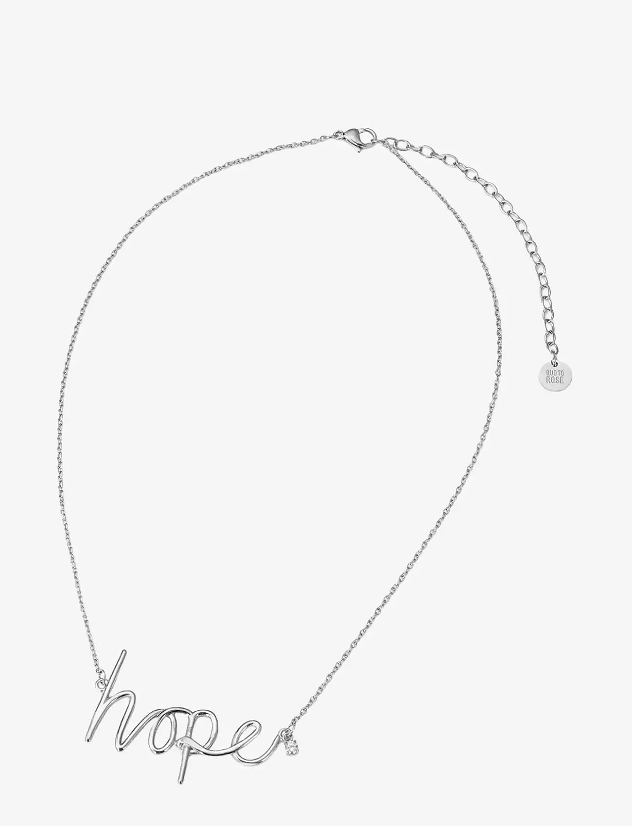 Bud to rose - Hope Large Necklace Silver - statement-ketten - silver - 2