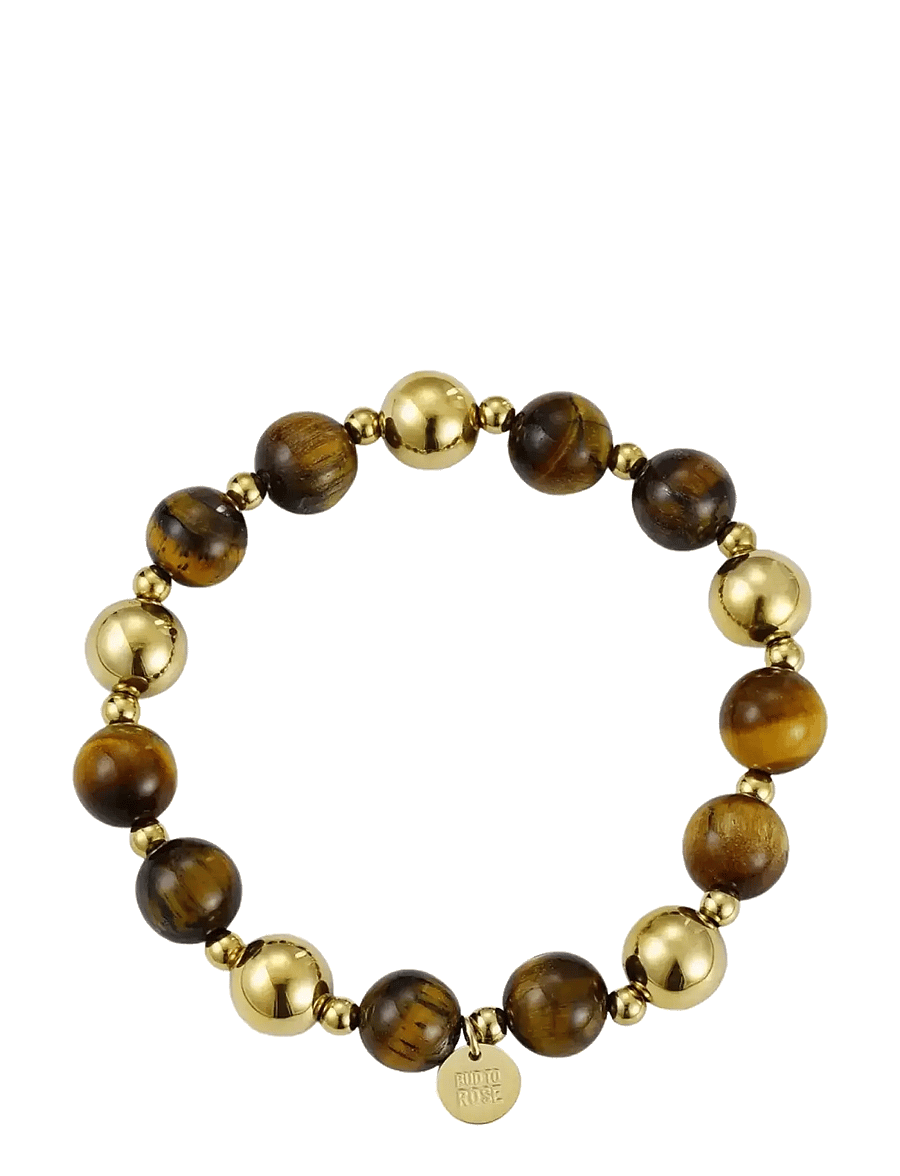 Bud To Rose - Kelly Bracelet Brown/Gold - armbänder - brown/gold - 1