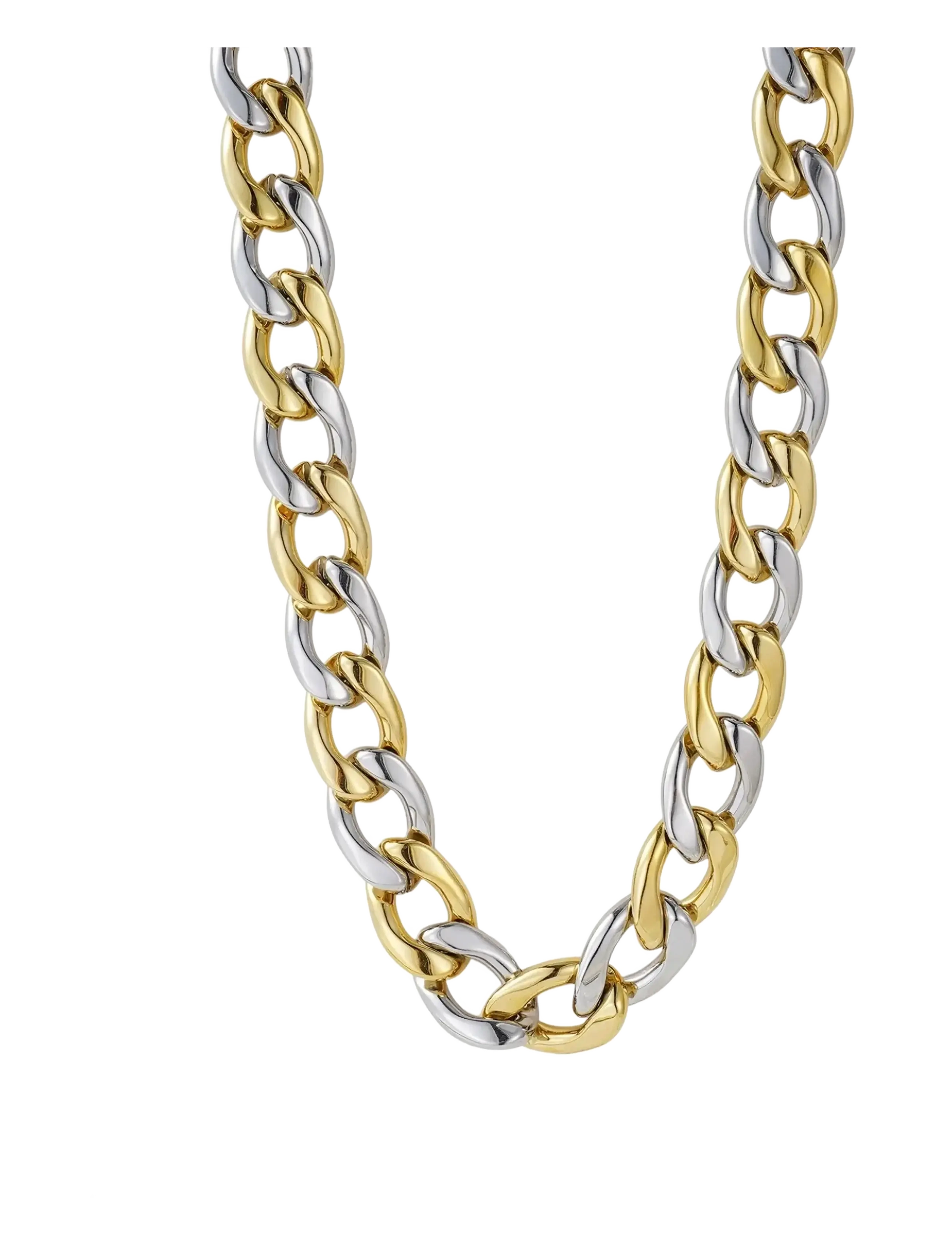 Bud to rose - Vegas Large Necklace Mix - gold - 1