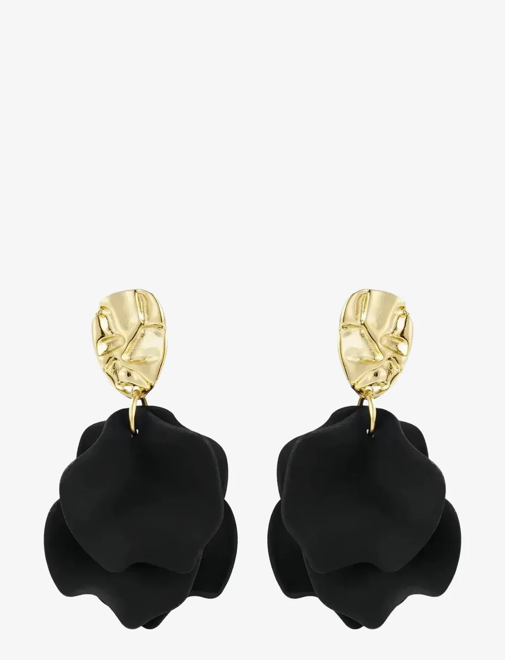 Bud to rose - Paloma Small Black/GOLD - ohrhänger - gold - 1