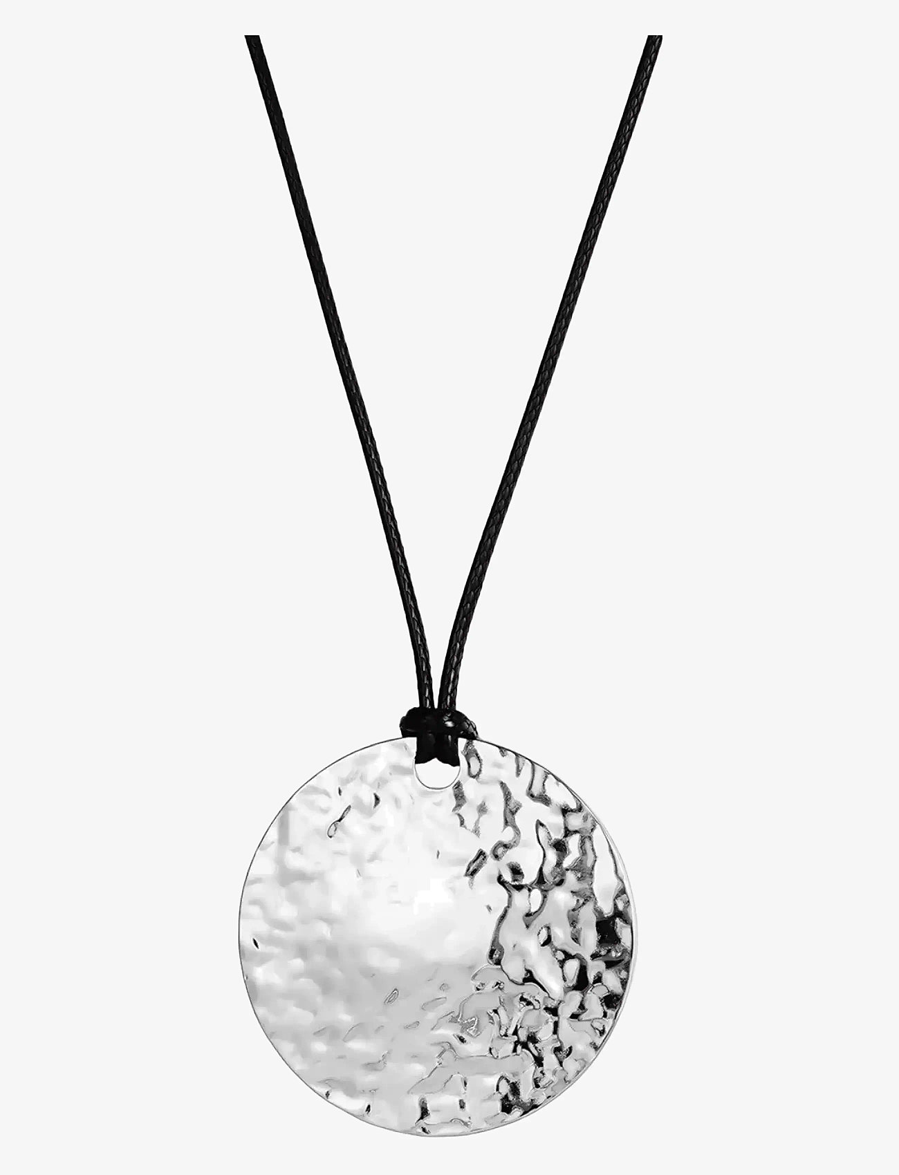 Bud to rose - Palma Cord Necklace - silver - 1