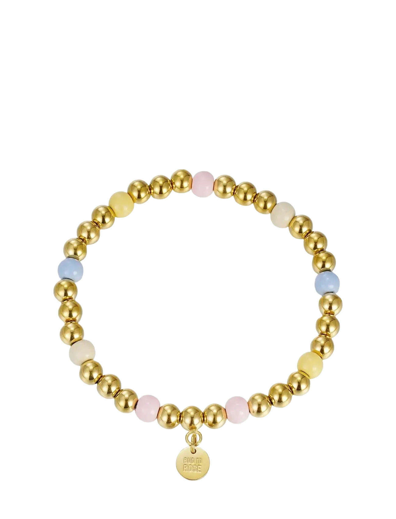 Brea Enamel 6mm Bracelet - GOLD