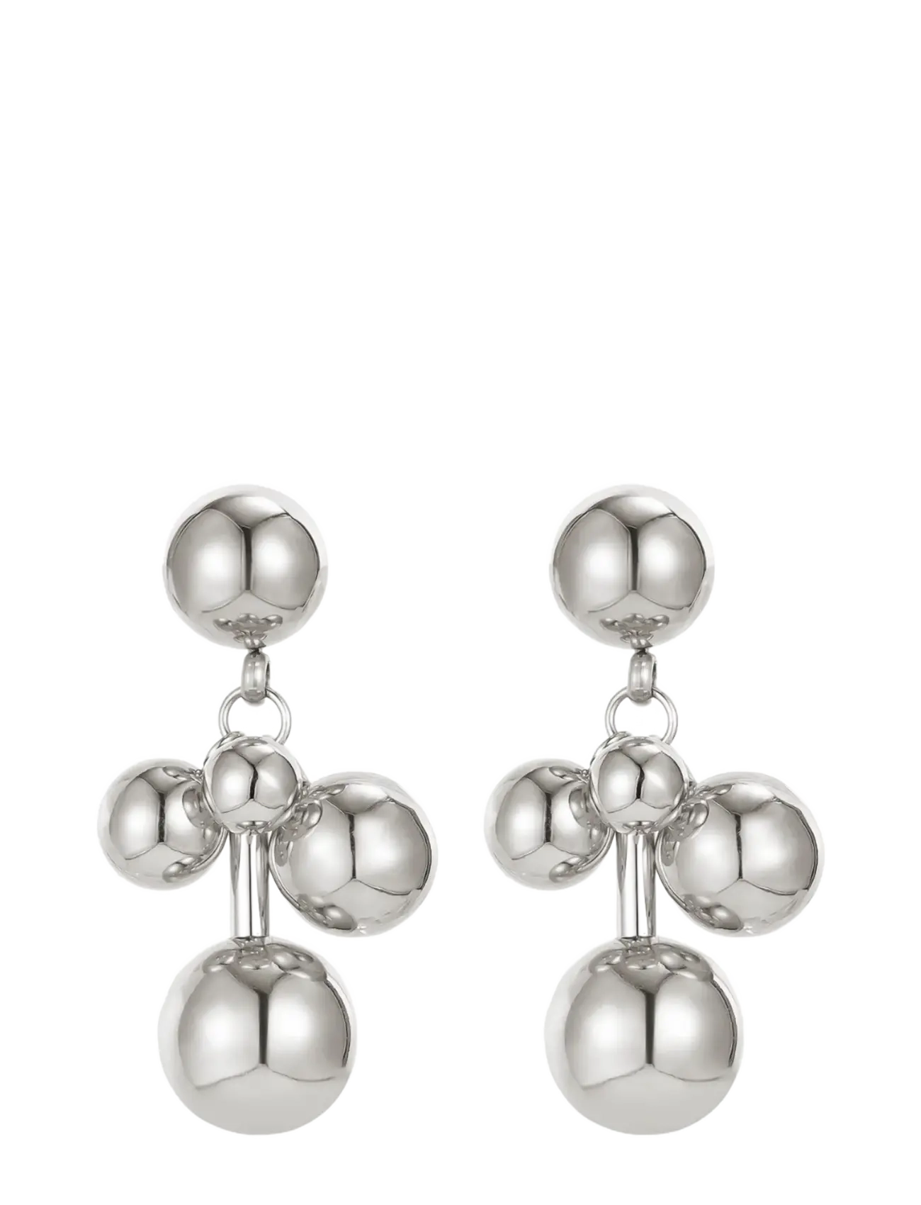 Bud to rose Brea Earring Silver - Aksesuāri - SILVER / silver