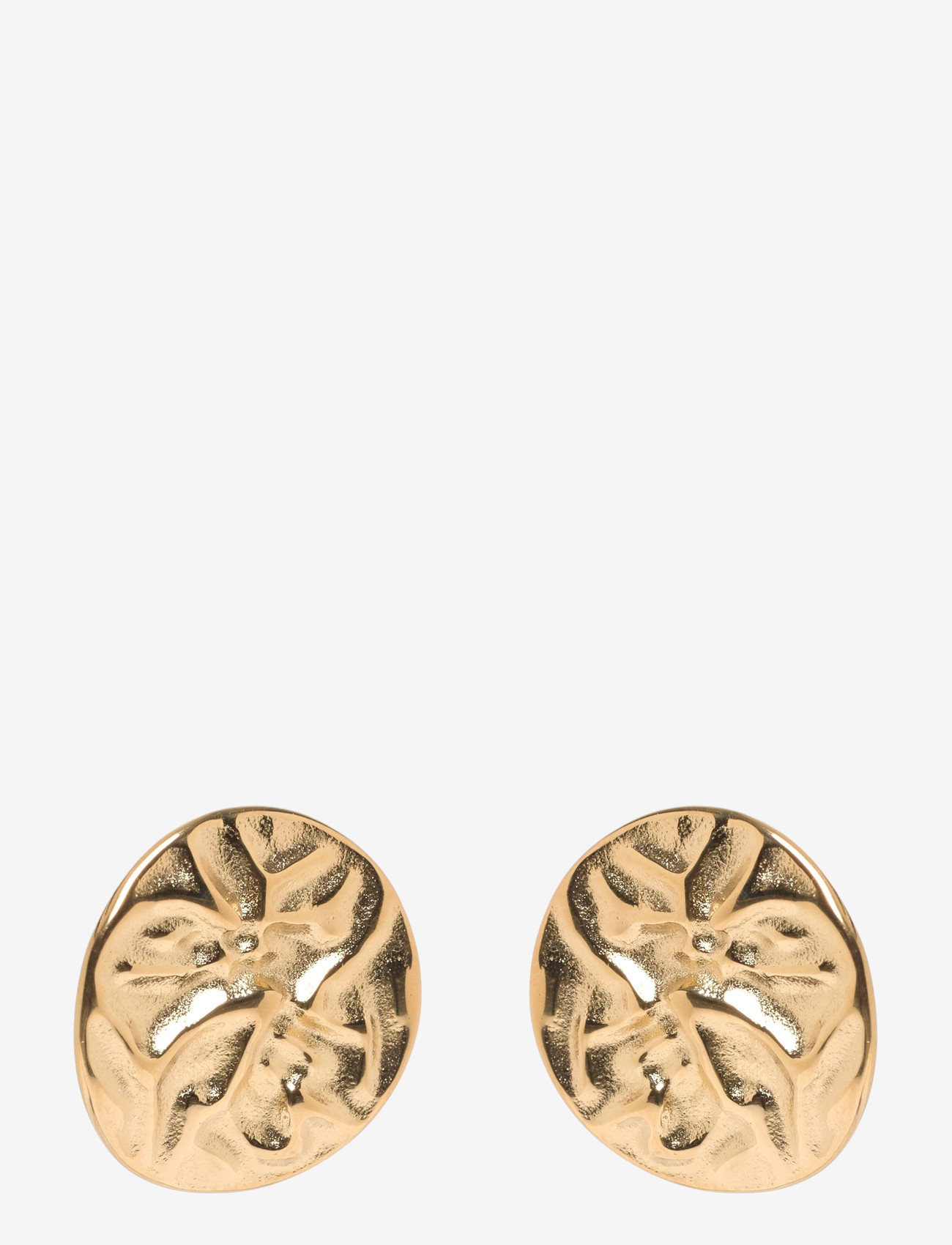 Bud to rose - Karma Stud Earring Gold - Ørestikker - gold - 1