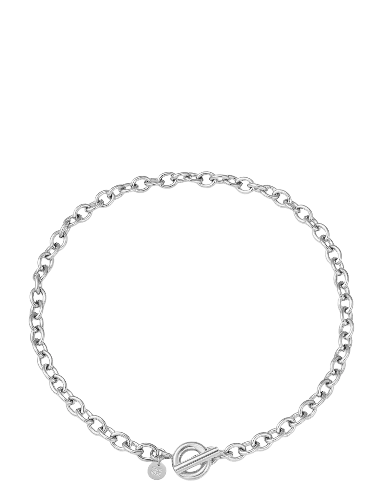 Bud to rose - T-Bar Necklace Gold - silver - 1