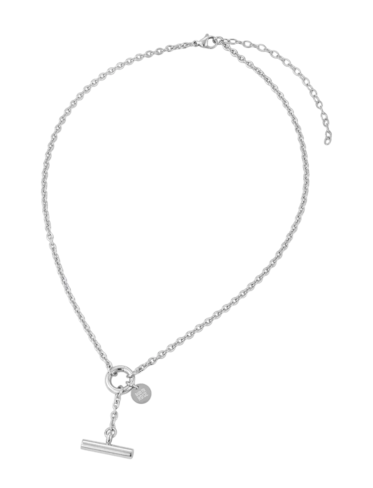 Bud To Rose Alexa T-Bar Necklace Silver - Necklaces - SILVER / silver