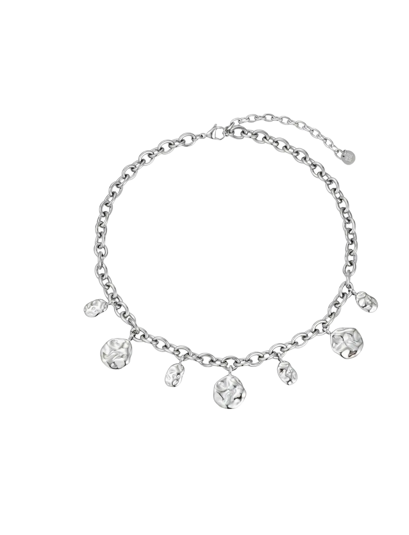 Bud to rose Kaia Charm Necklace Silver - Festtøj - SILVER / silver