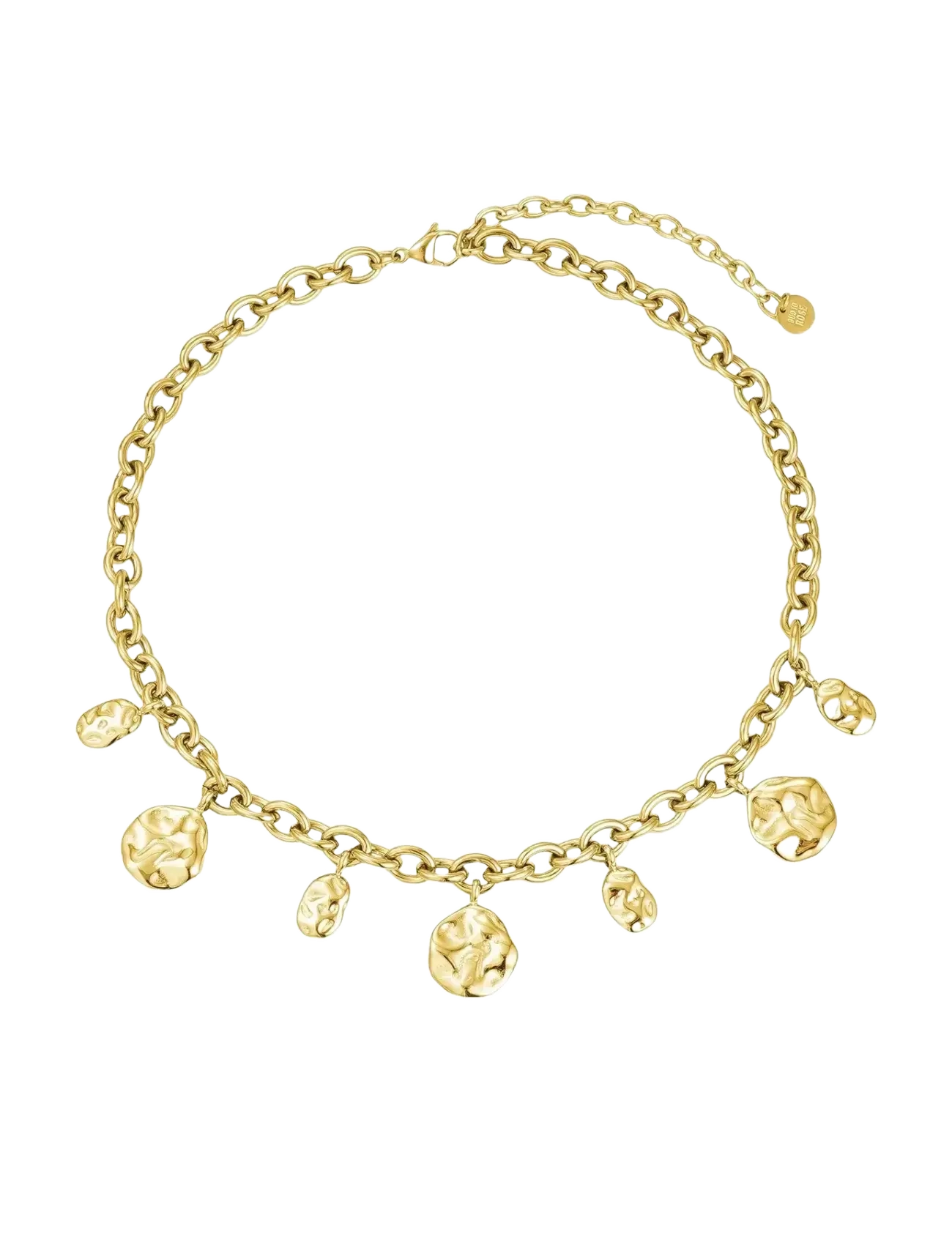 Bud to rose Kaia Charm Necklace Gold - Kampagne - GOLD / gold