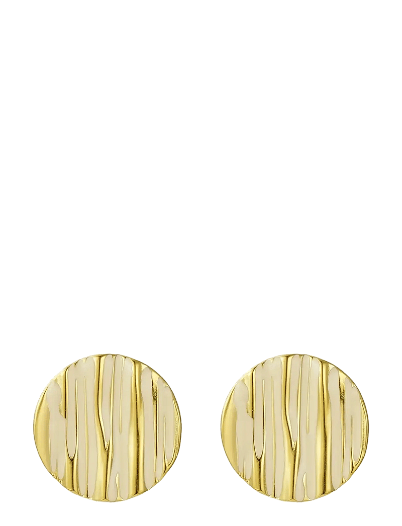 Bud to rose - Blake Earring Black/Gold - naastkõrvarõngad - ivory/gold - 1