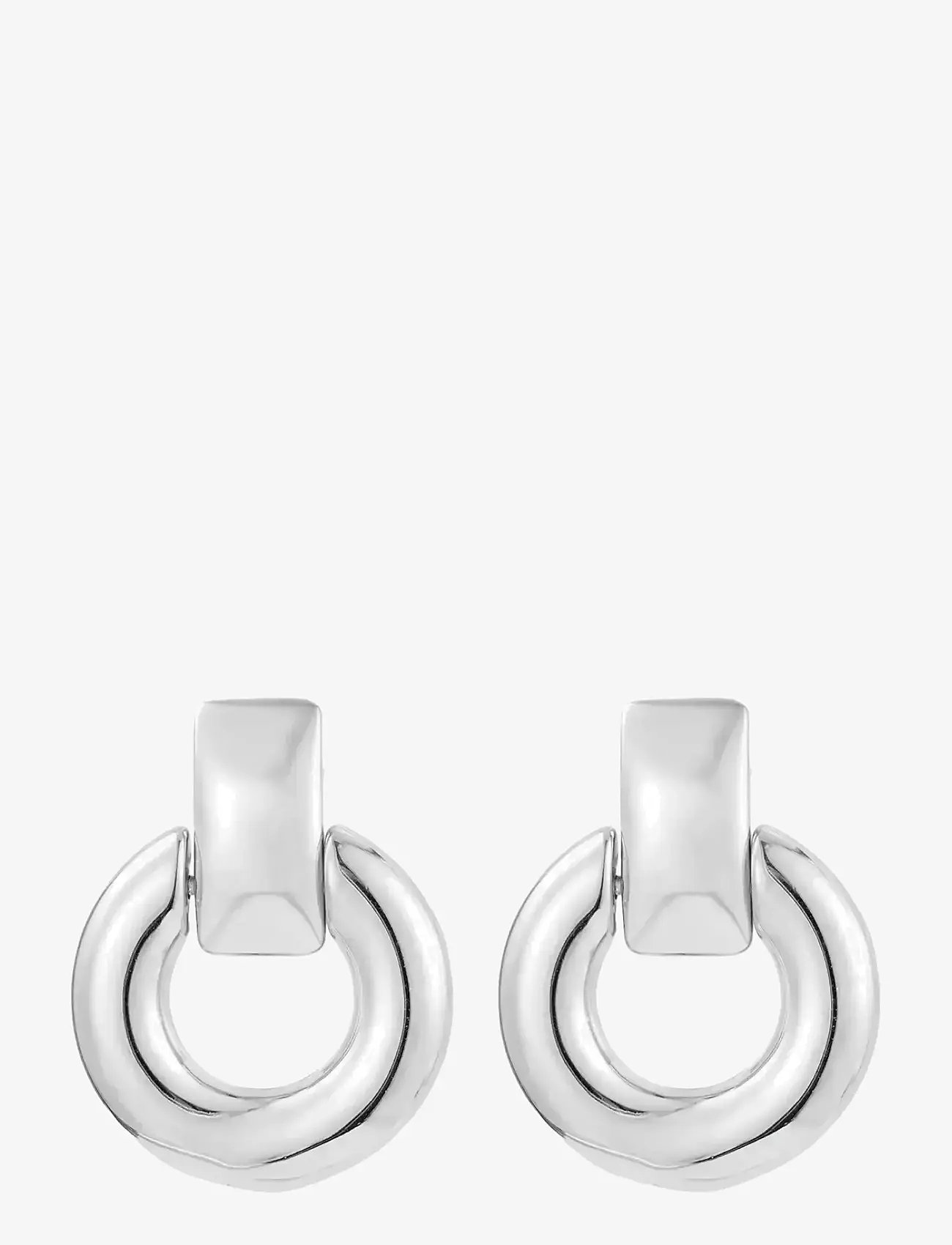 Bud to rose - Studio Earring Silver - roikkuvat korvakorut - silver - 1