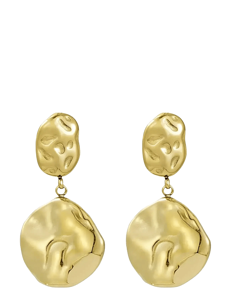 Bud to rose - Kaia Earring Silver - hängande örhängen - gold - 1