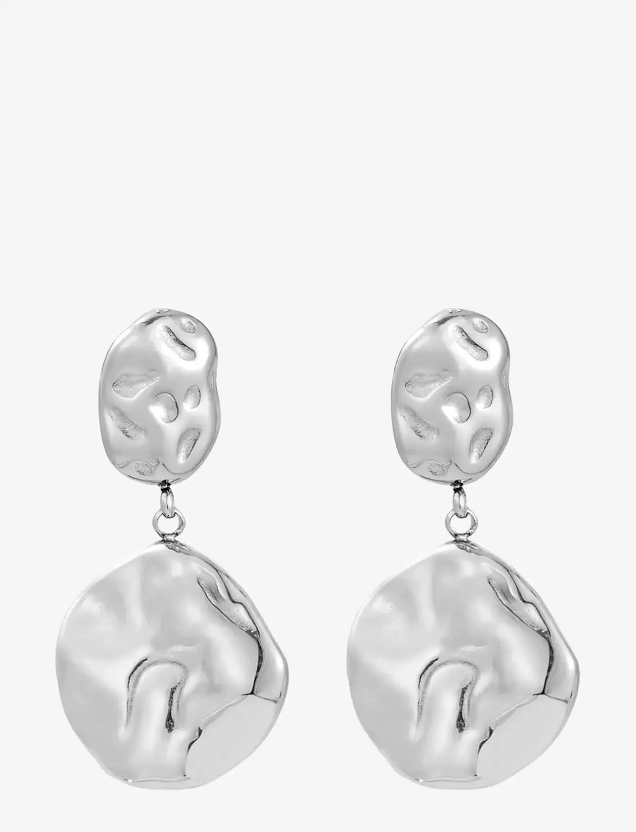 Bud to rose - Kaia Earring Silver - hängande örhängen - silver - 1