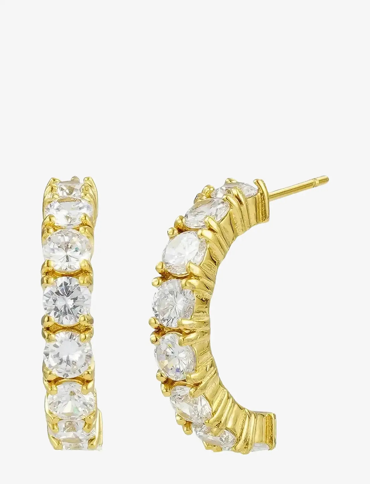 Bud to rose - Stella Creole Gold - creoler & hoops - gold - 1