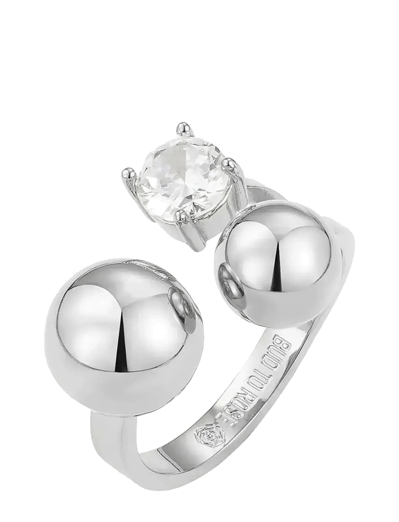 Bud to rose - Brea Crystal Ring Gold - ringe - silver - 1