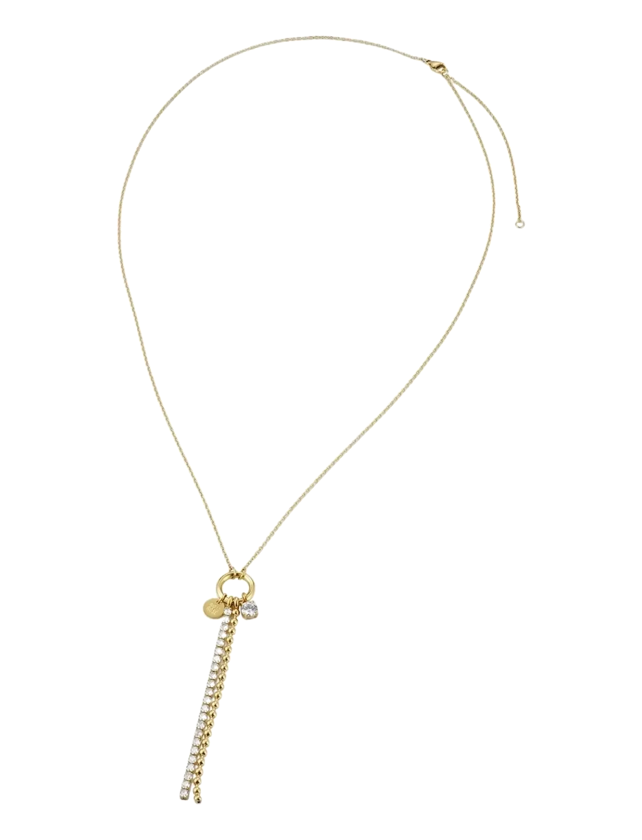 BUD TO ROSE Ice Bead Fringe Kette Gold Gold - One Size - Damen