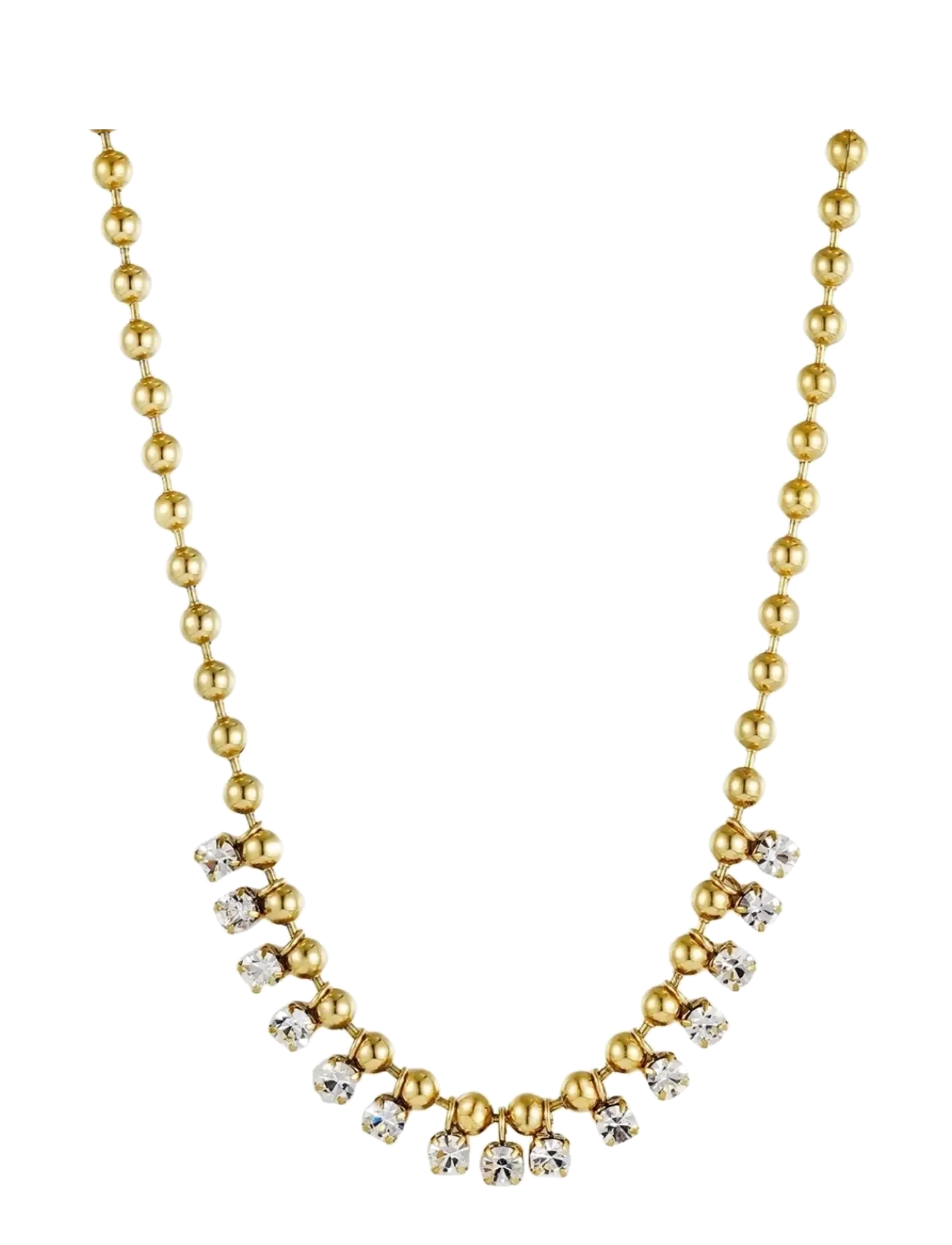 BUD TO ROSE Ice Ballchain Kette Gold Gold - One Size - Damen