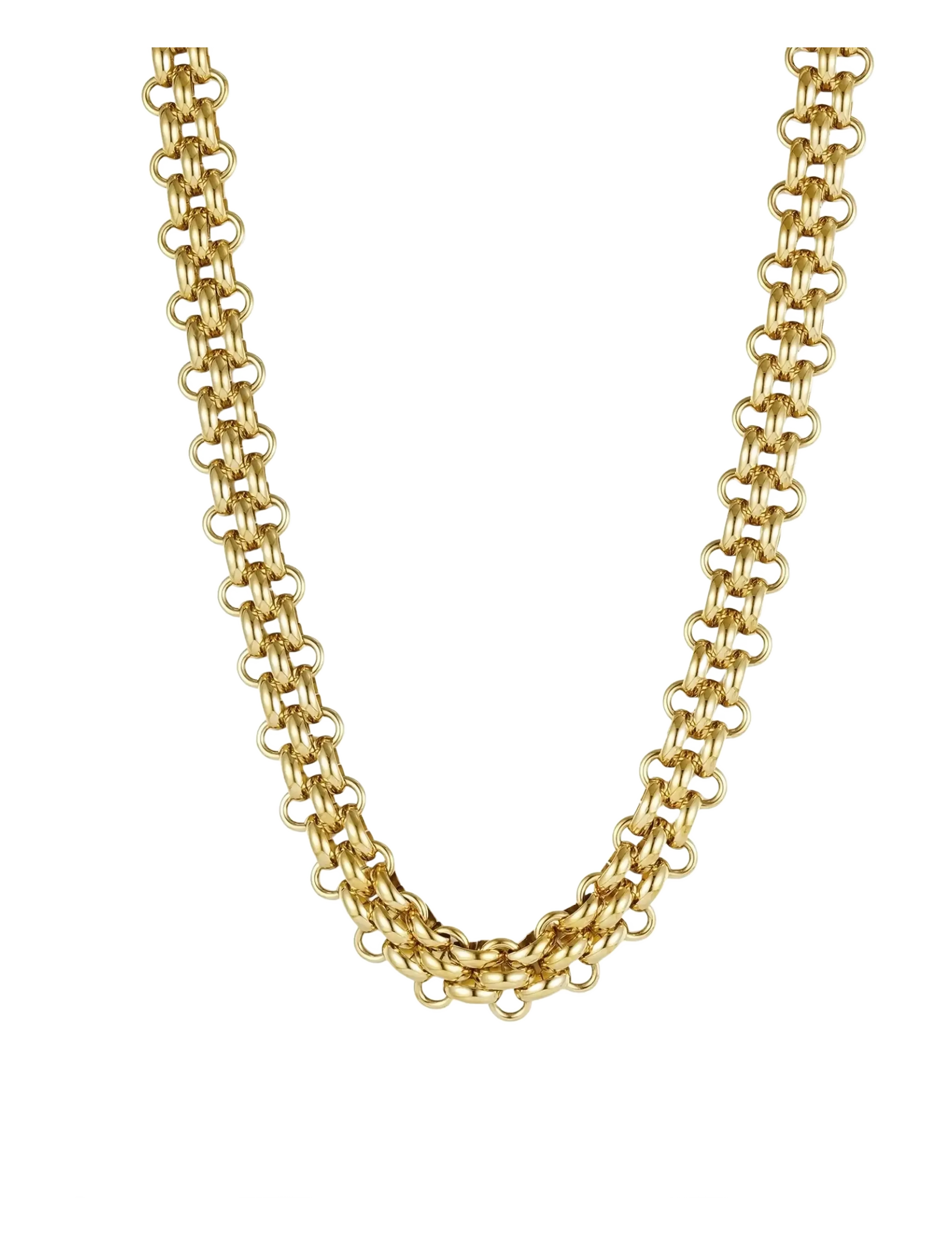 Bud to rose - Queen Necklace Gold - gold - 1