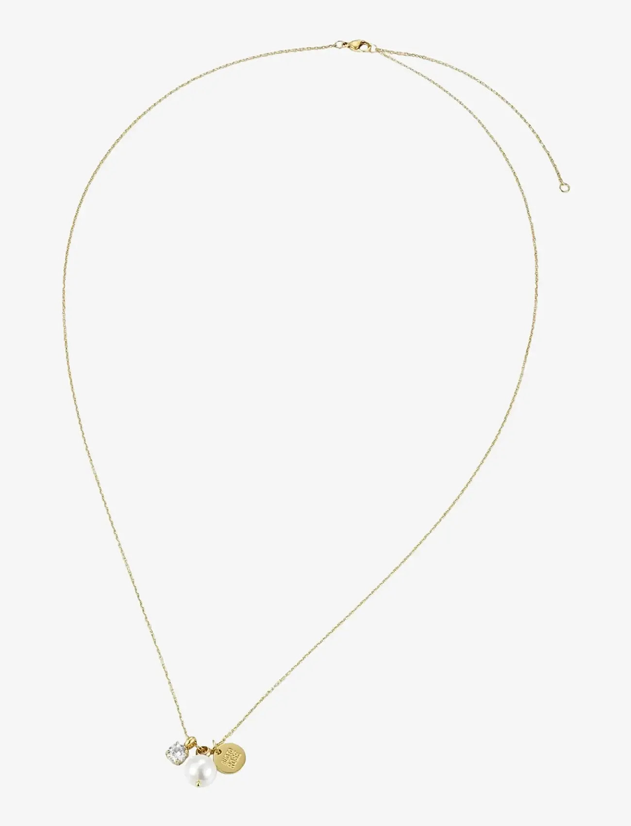 Bud to rose - Joyce Long Necklace Gold - perlenketten - gold - 2