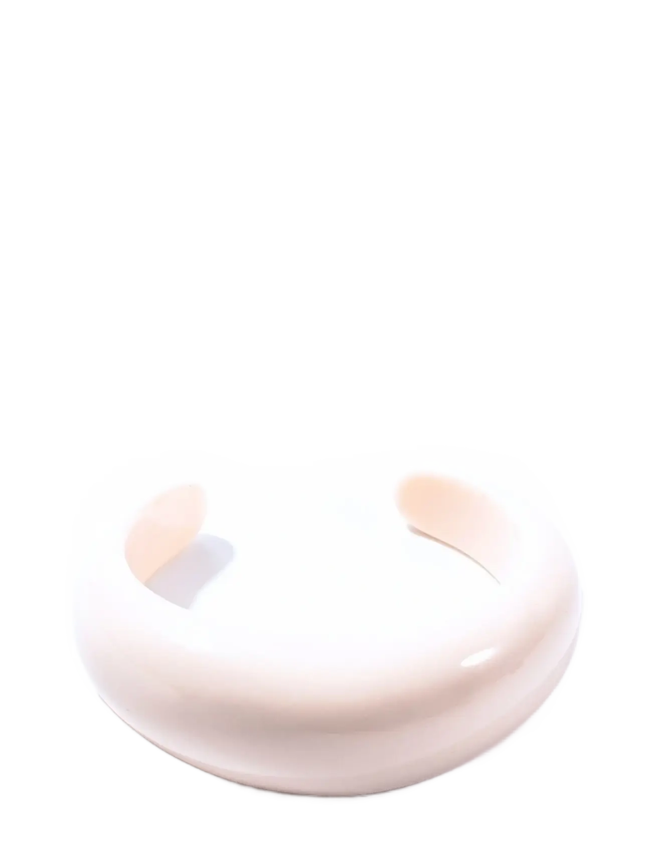 Bud to rose Bond Bangle Resin Ivory - Armbånd - IVORY / cream