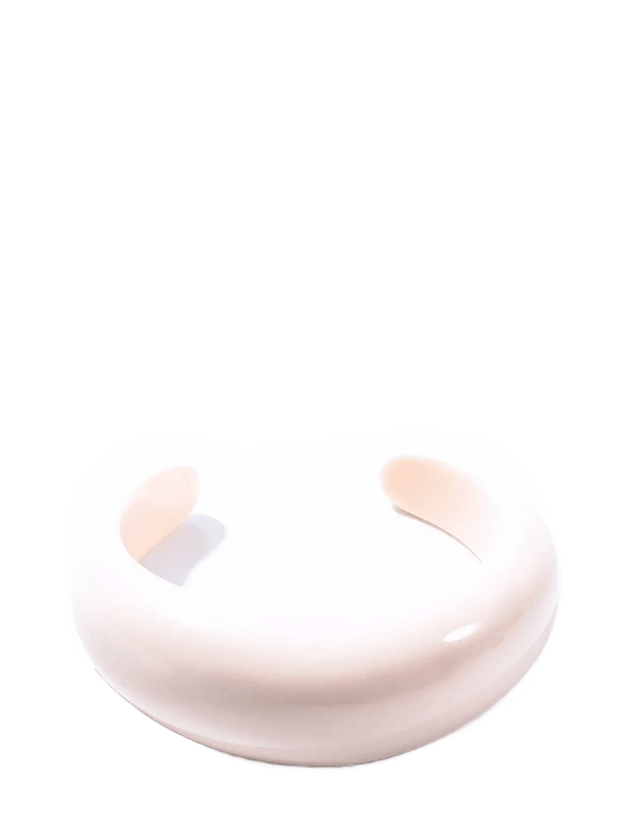 Bud To Rose - Bond Bangle Resin Ivory - bangles - ivory - 1