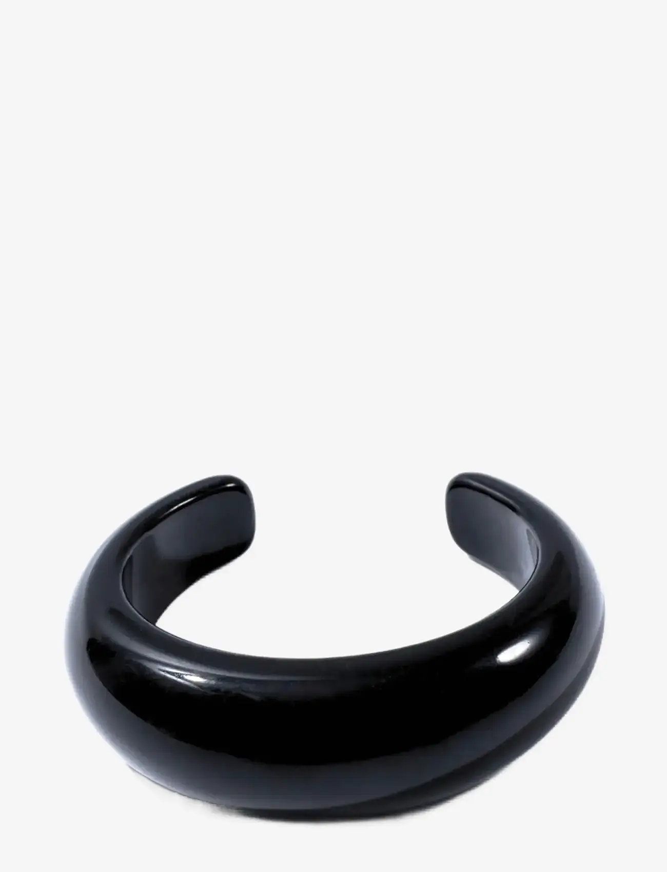 Bud to rose - Bond Bangle Resin Burgundy - bangles - black - 1