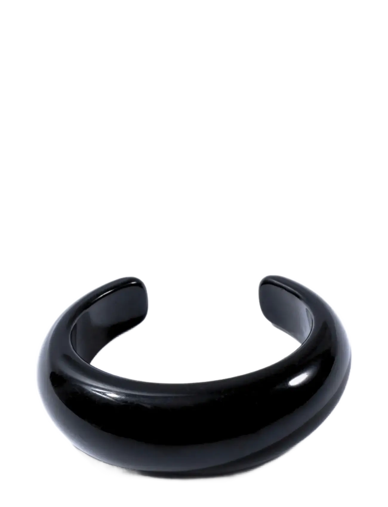 Bond Bangle Resin Burgundy - BLACK