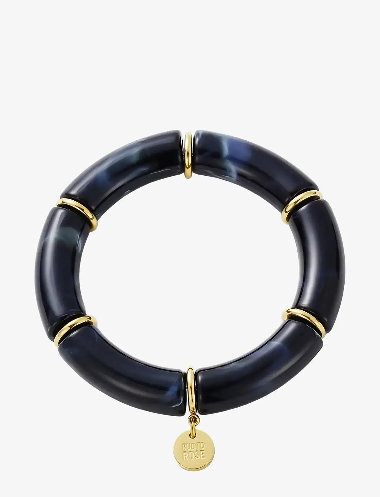 Bud to rose - Brooks Bracelet Resin Red - bangles - black - 1