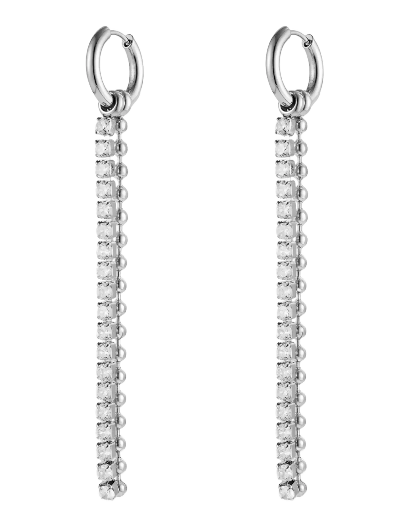 BUD TO ROSE Ice Bead Fringe Ohrring Silber Silber - One Size - Damen