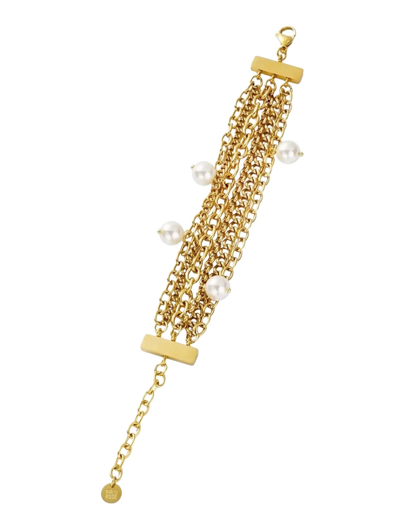 Bud to rose - Paris Pearl Bracelet Gold - käeketid - gold - 2