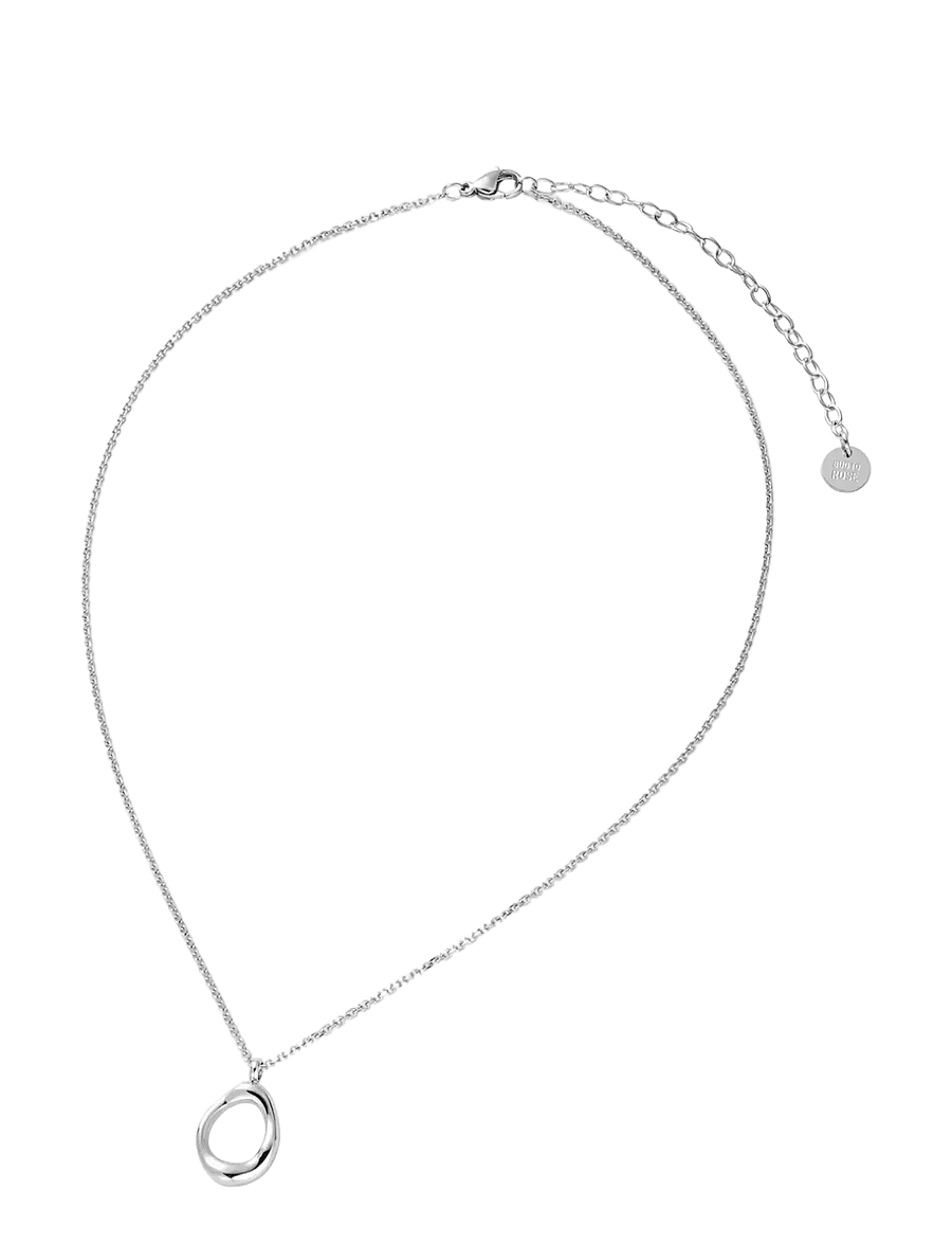 Bud To Rose - Milller Necklace Silver - ketten mit anhänger - silver - 1