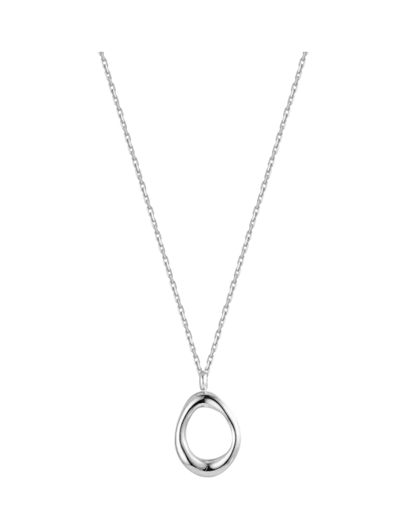 Bud To Rose - Milller Necklace Silver - keðjuhálsmen - silver - 1