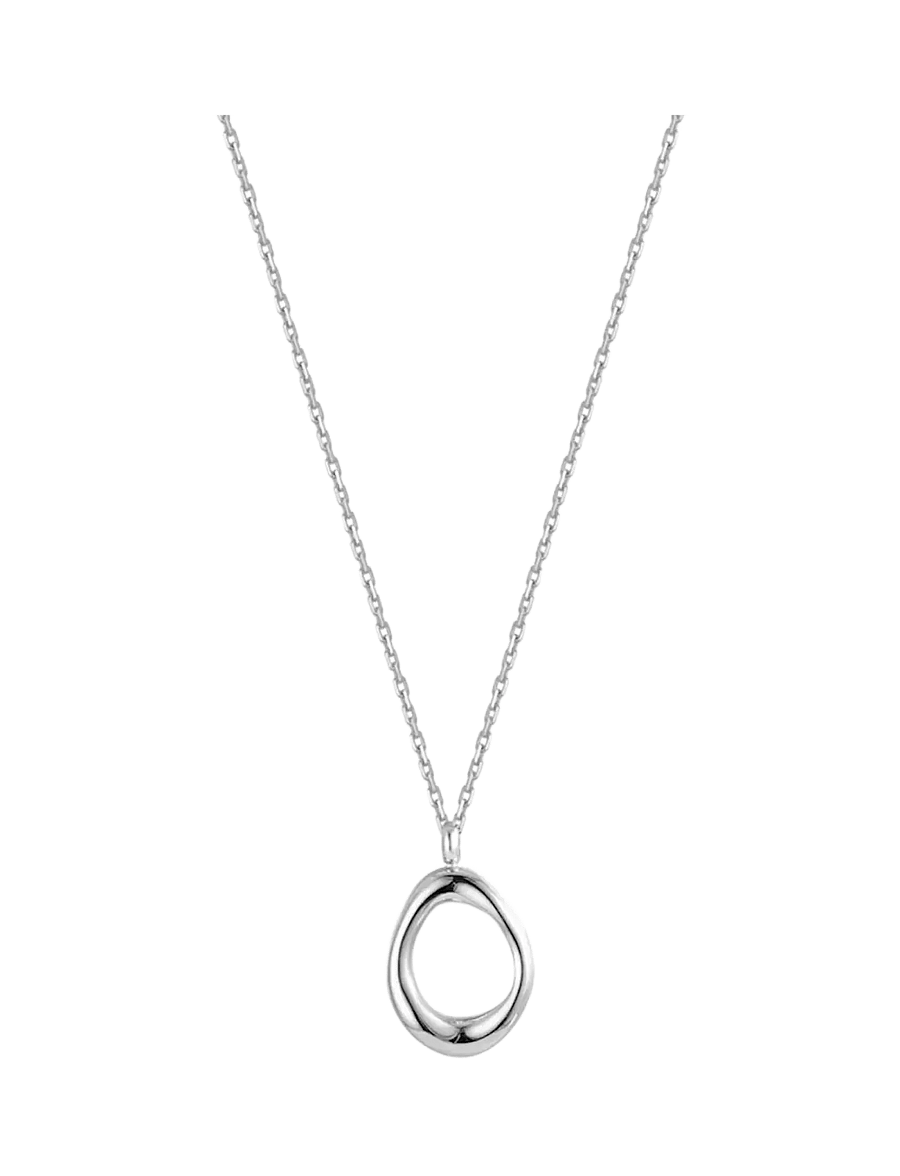 Bud To Rose - Milller Necklace Silver - keðjuhálsmen - silver - 1