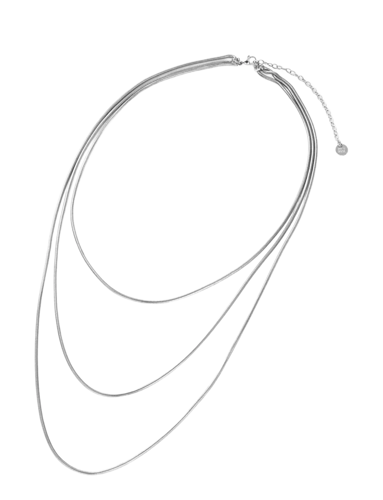 Bud To Rose - Monroe 3-row Necklace Silver - halsketten - silver - 2