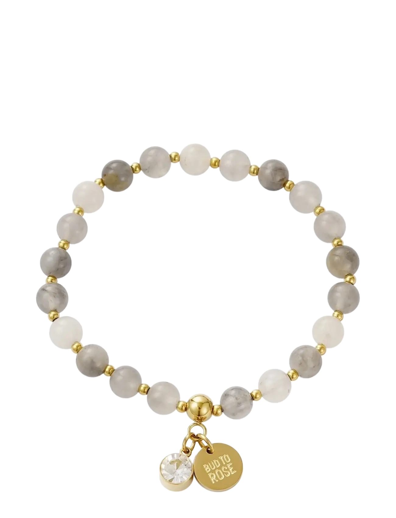 Bud to rose Beverly Bracelet Grey/Gold - Officewear - GREY/GOLD / grey