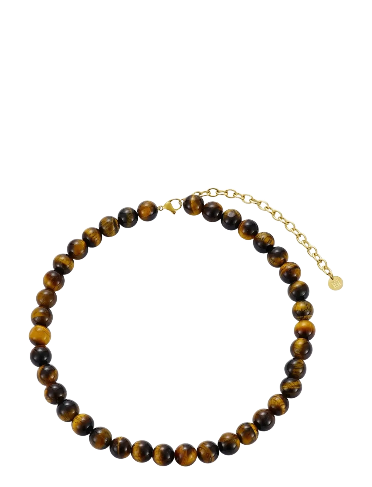 Bud To Rose - Marbella Necklace Brown/Gold - halskæder - brown/gold - 2