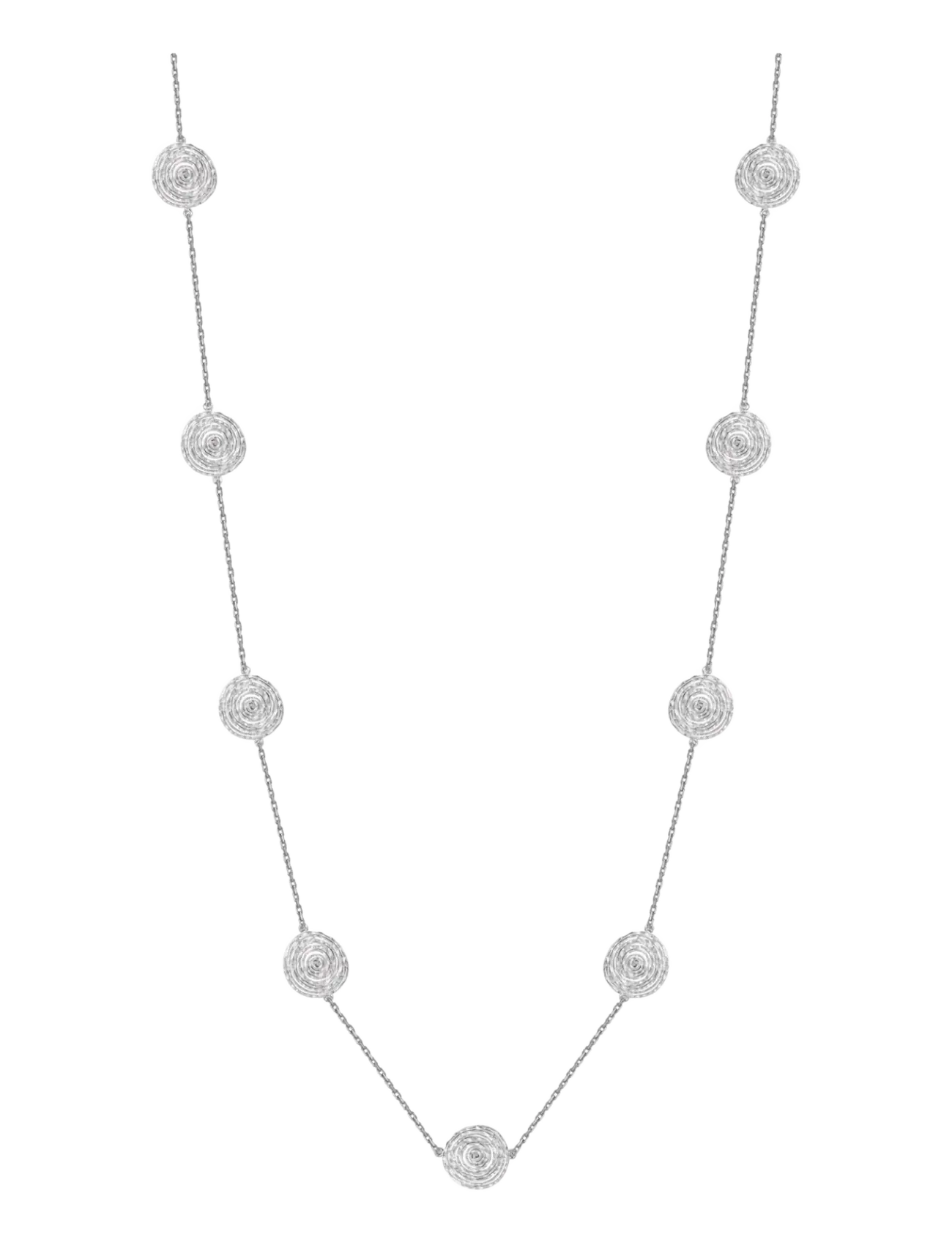 Bud to rose Ray Multi Long Necklace Silver - Statement-Ketten - SILVER / silver