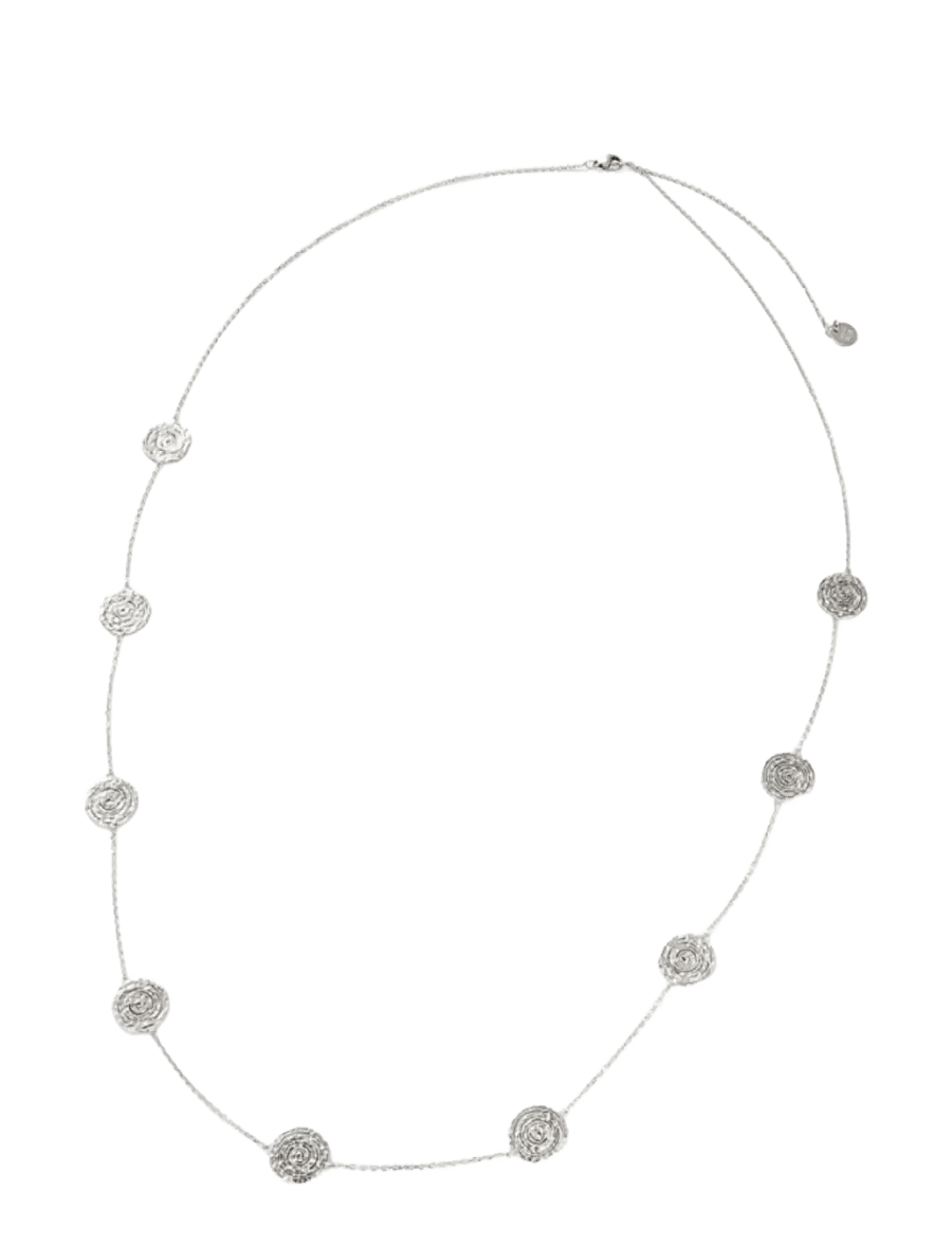Bud To Rose - Ray Multi Long Necklace Silver - statement-ketten - silver - 2