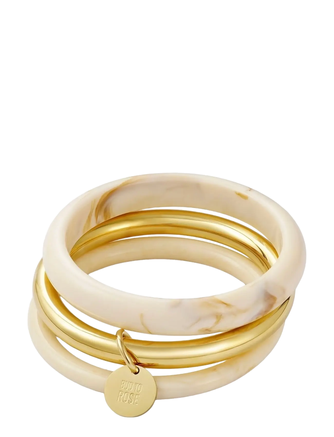 Bud to rose Rue Resin Mix Bracelet Gold - Viņai - GOLD / gold