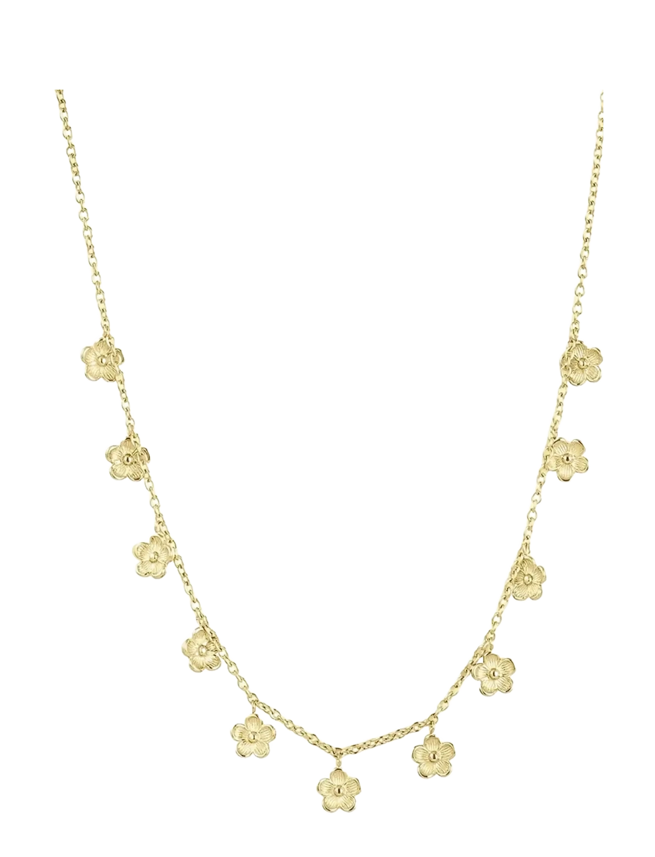 Bud to rose Calista Necklace Gold - Officewear - GOLD / gold