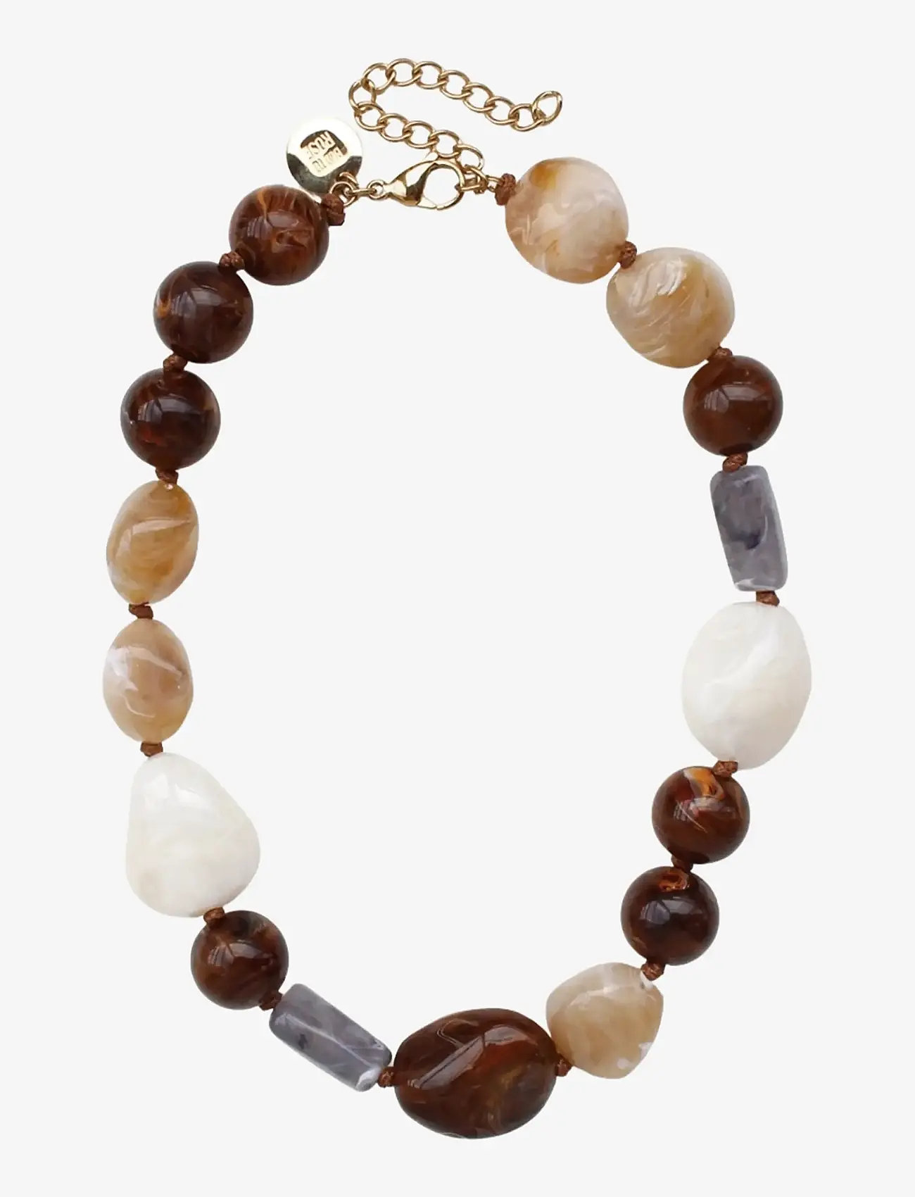 Bud to rose - Molto Resin Necklace Blue - statement kaelakeed - sand - 1