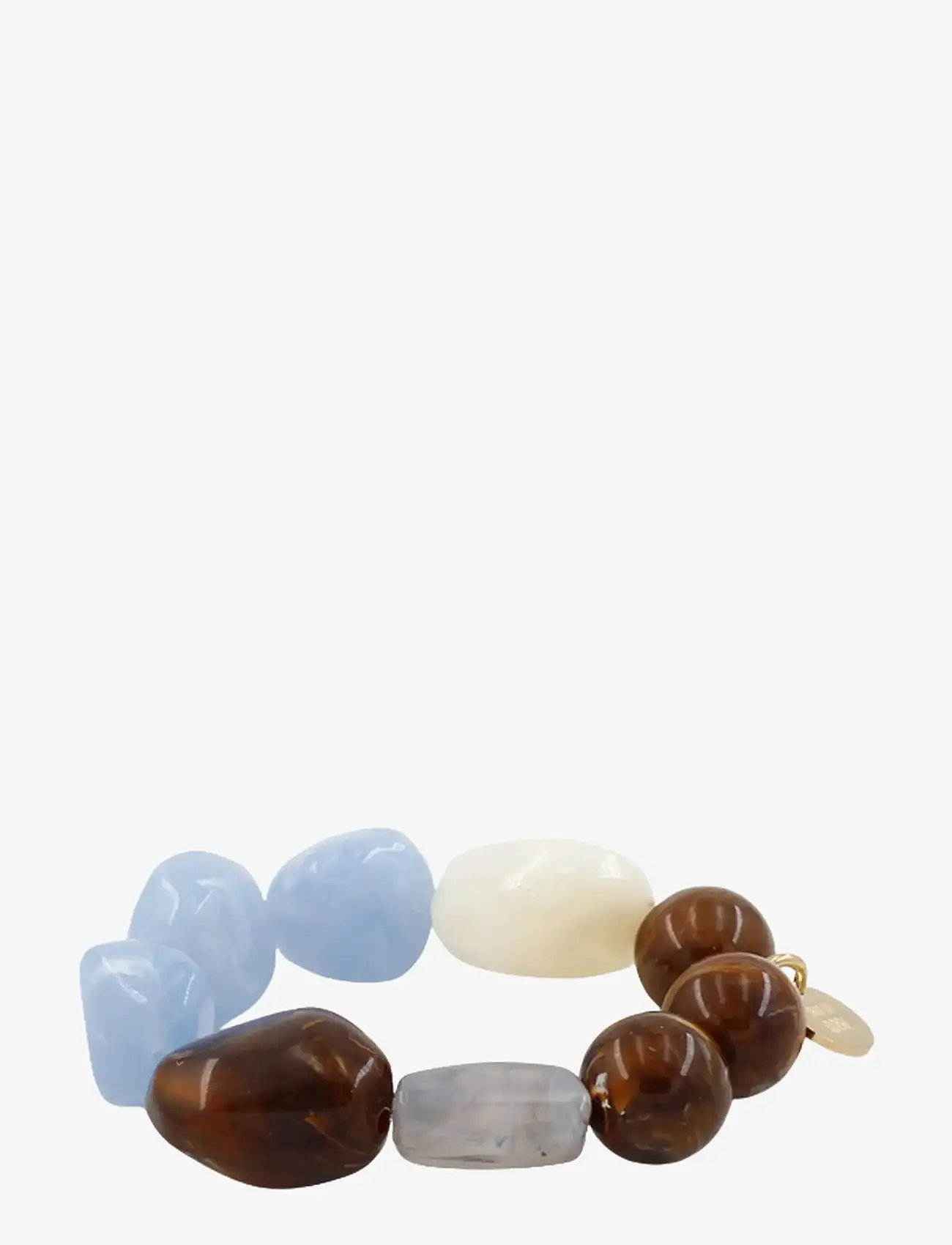 Bud to rose - Molto Resin Bracelet Blue - bracelets - blue - 1