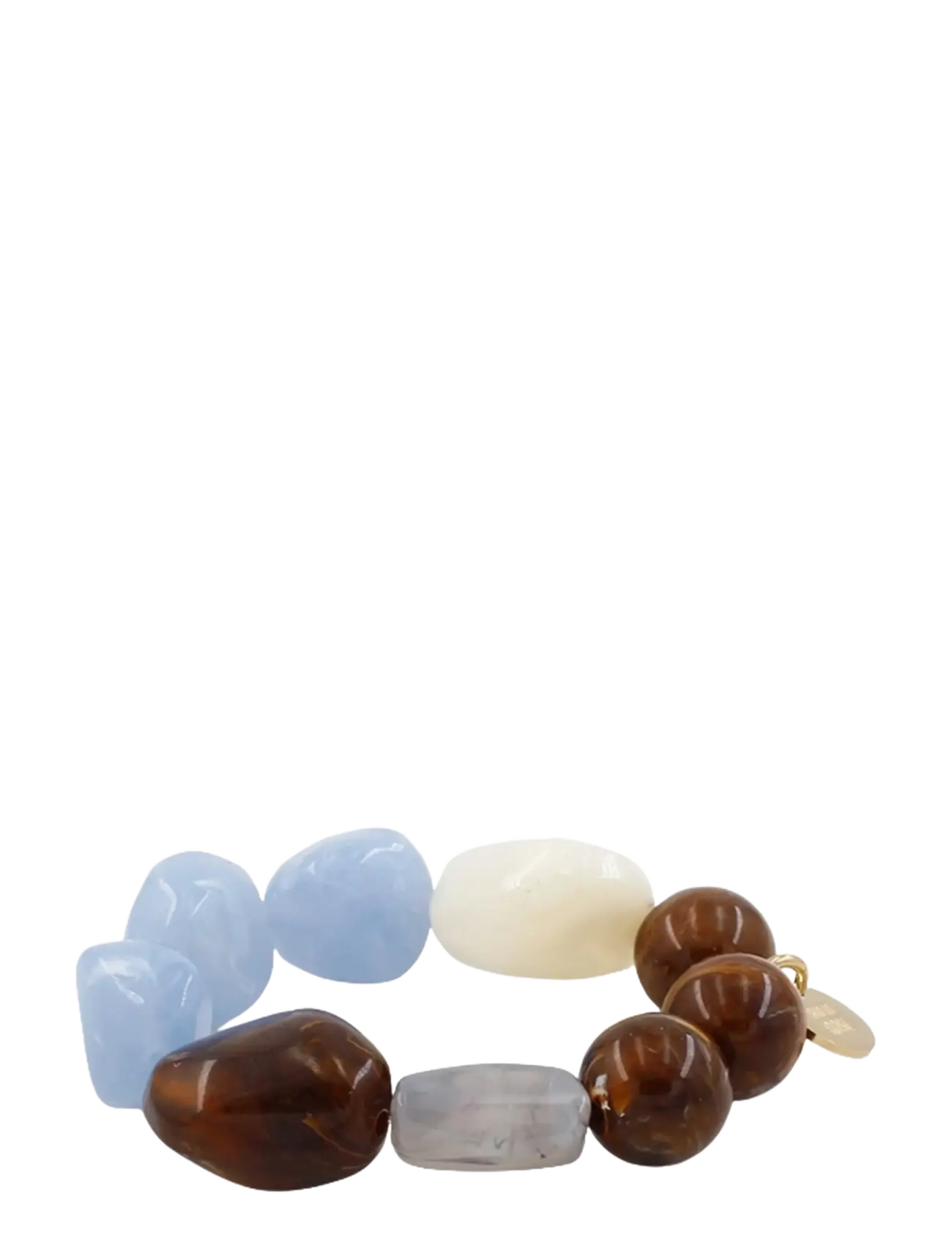 Bud to rose Molto Resin Bracelet Blue - Perlenarmbänder - BLUE / blue