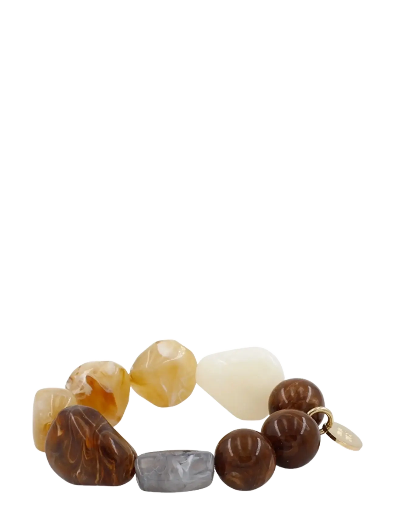 Bud to rose Molto Resin Bracelet Sand - Käevõrud - SAND / brown