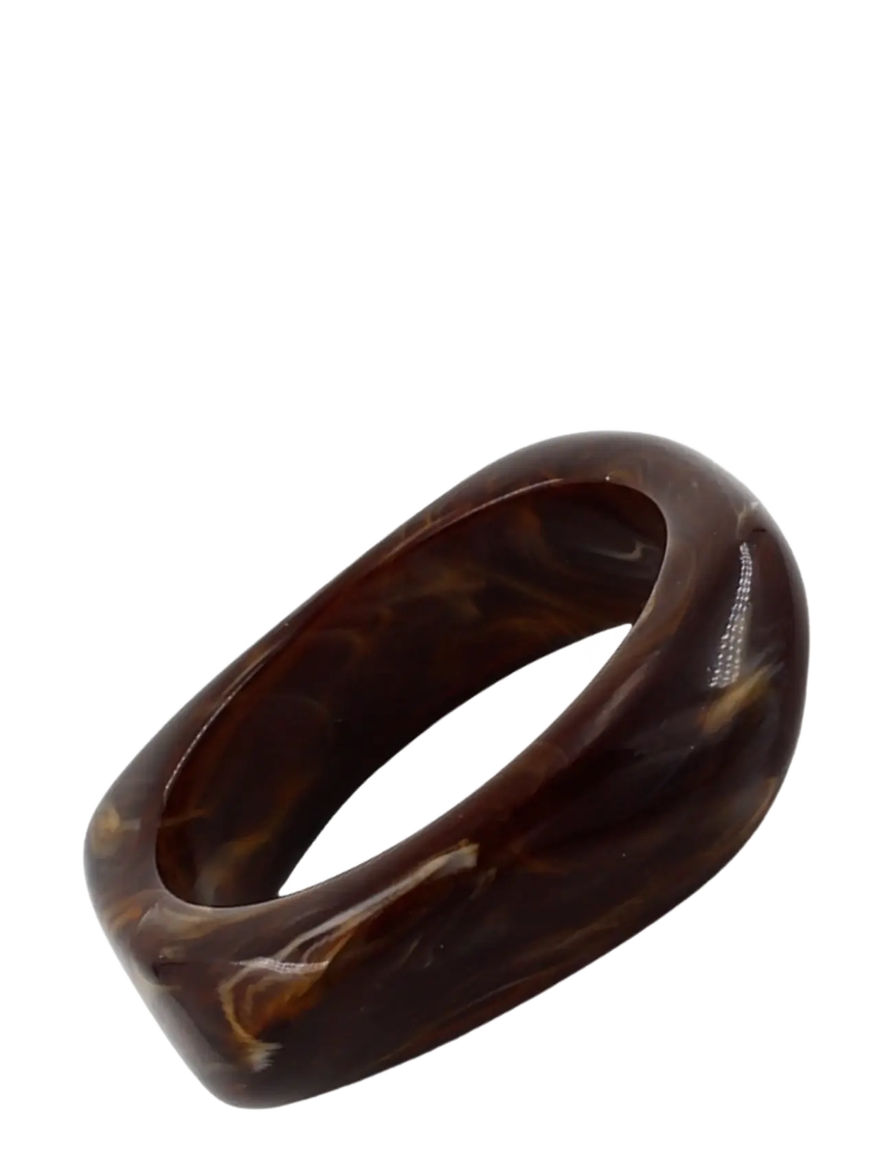 Bud to rose Gloss Resin Bracelet Brown - Hochzeitsgäste - BROWN / brown