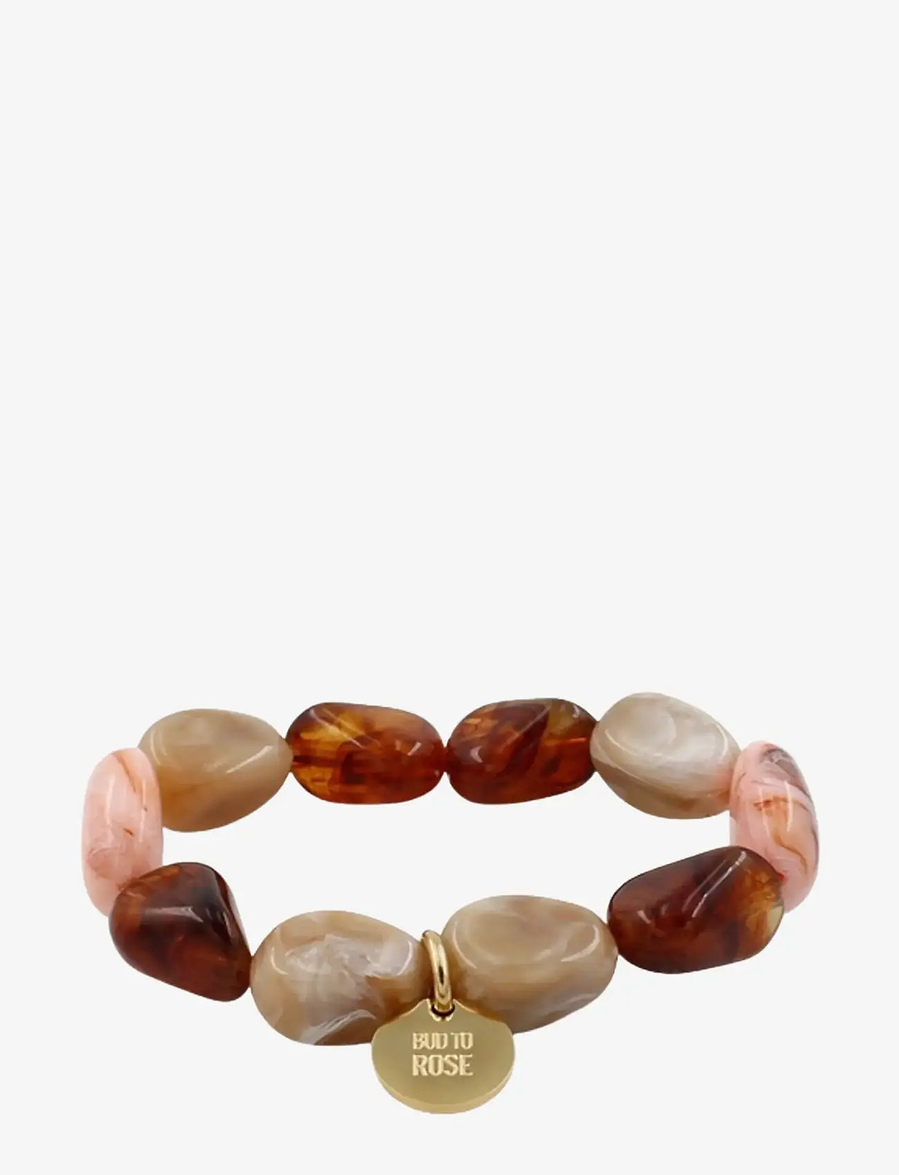 Bud to rose - Prisma Resin Bracelet Pink - armbänder - pink - 1