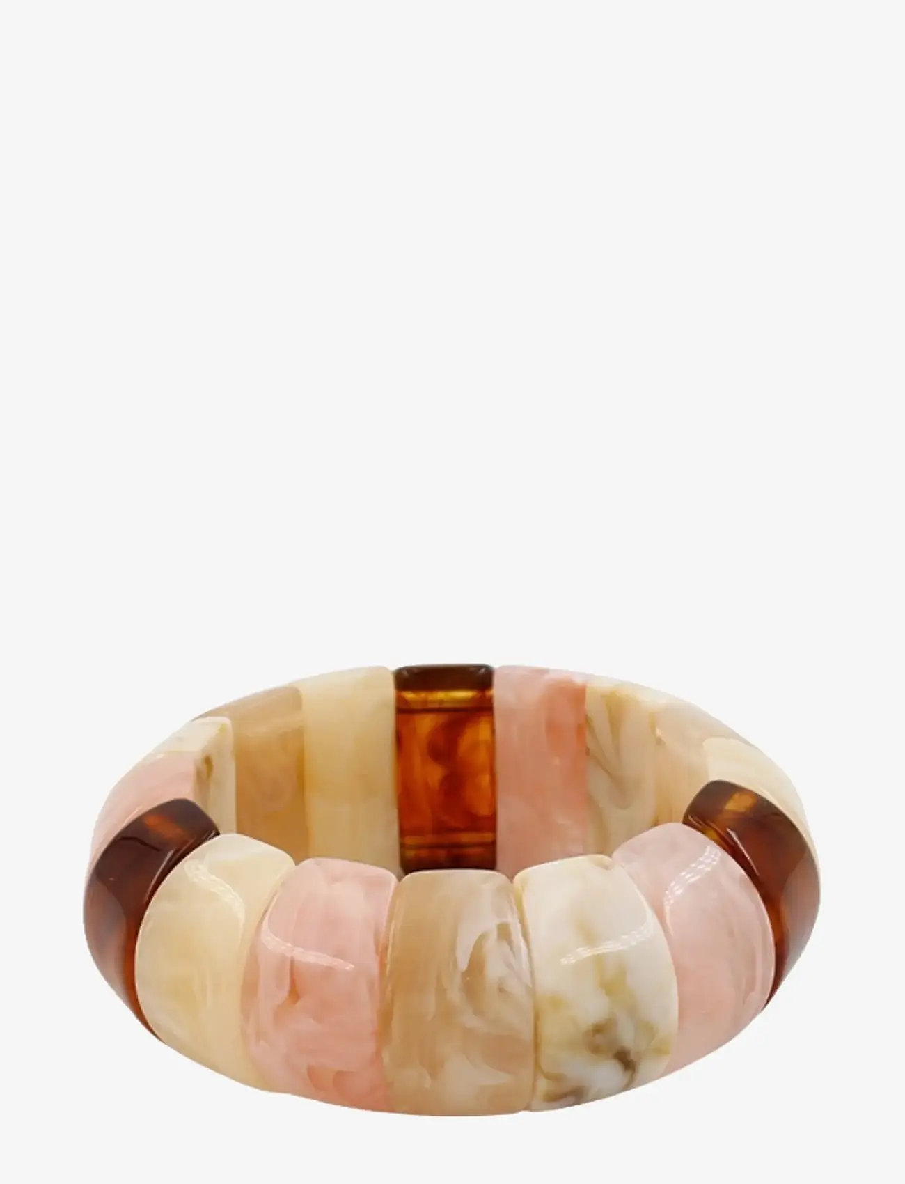 Bud to rose - Eclipse Resin Bracelet Pink - käevõrud - pink - 1