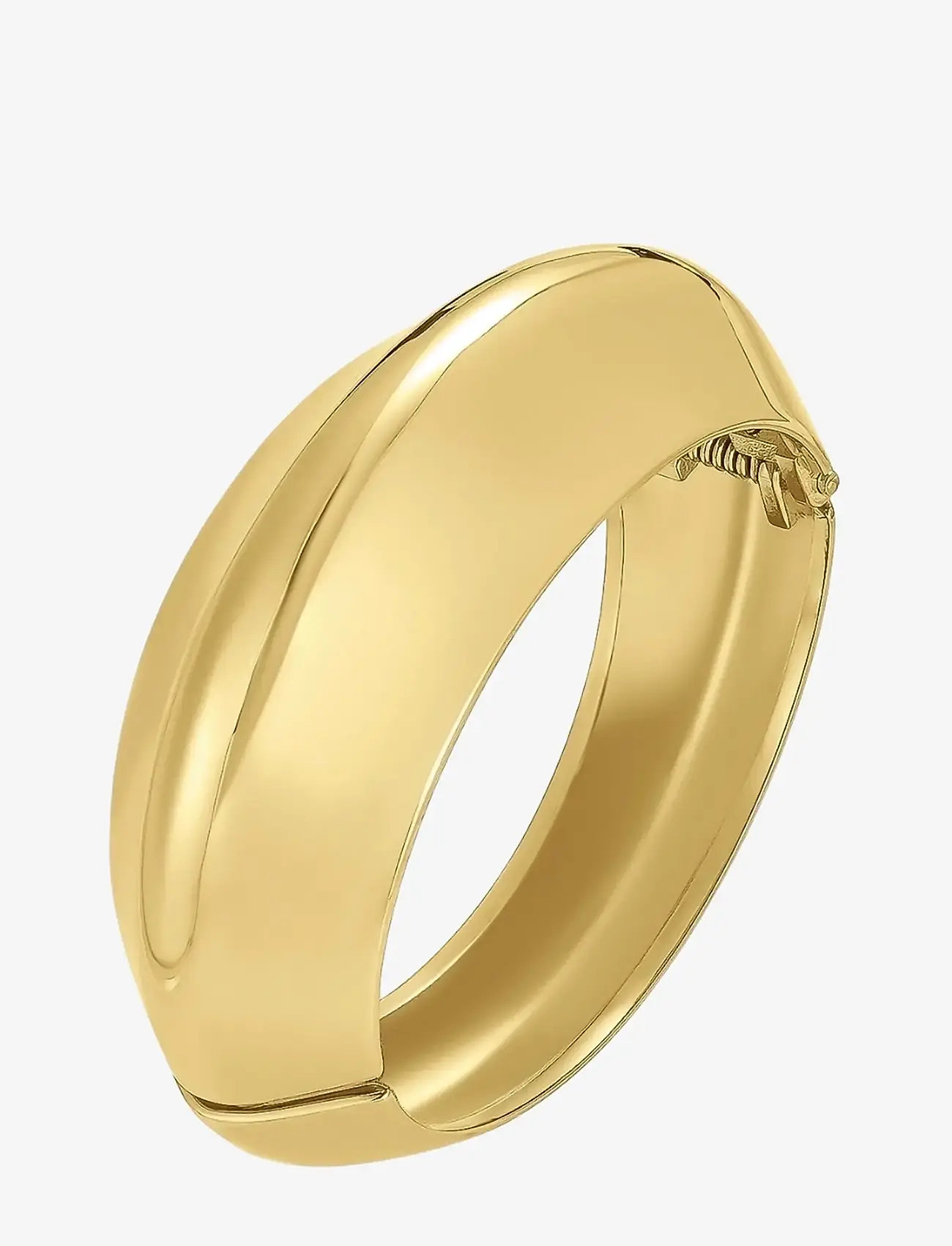 Bud to rose - Arch Bangle Gold - bangles - gold - 1