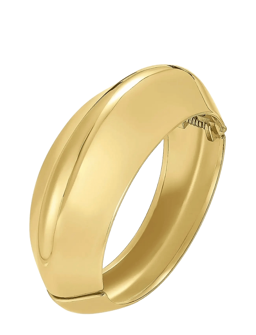Bud To Rose - Arch Bangle Gold - armreifen - gold - 1