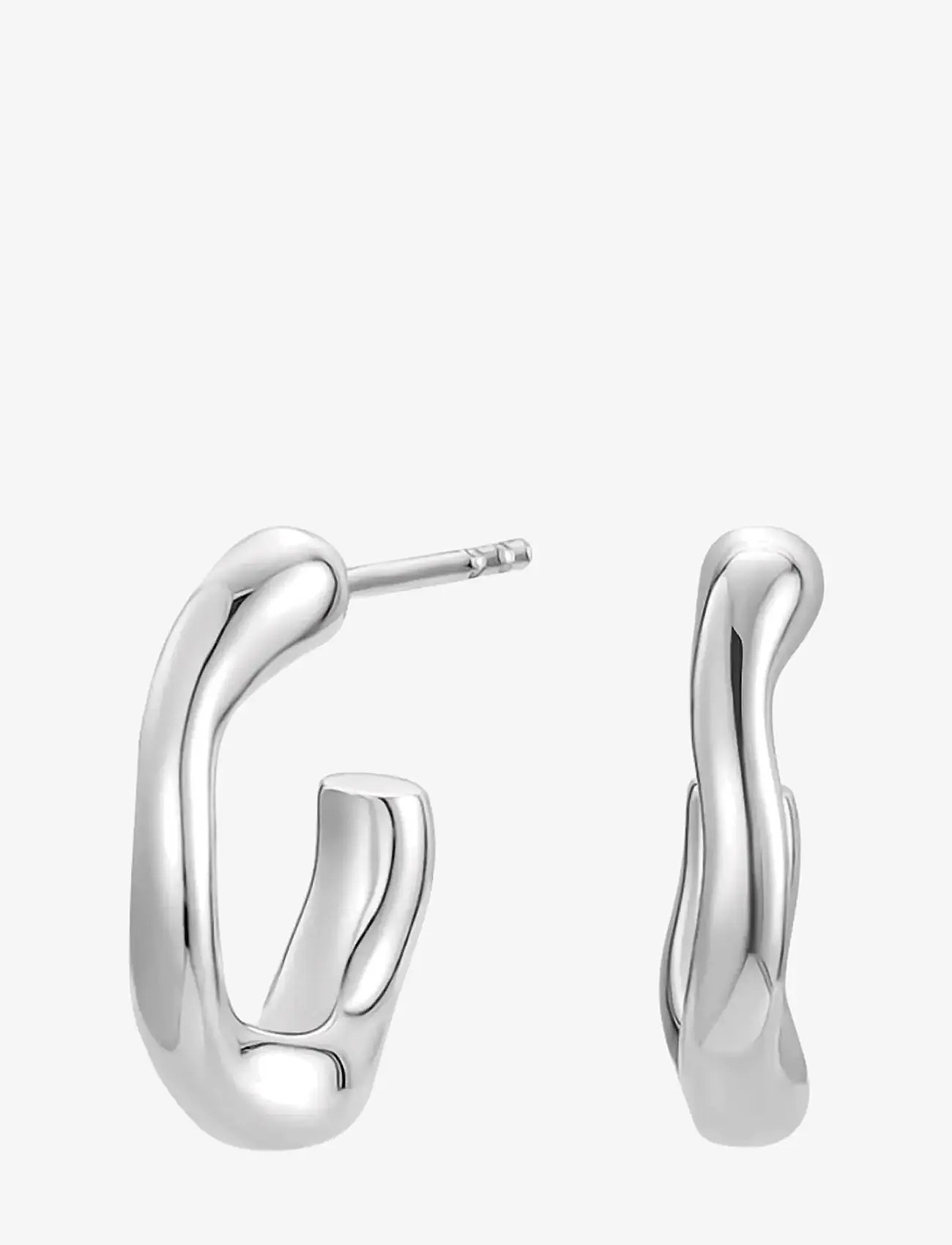 Bud to rose - Miller Creole Earring Gold - creoler & hoops - silver - 0